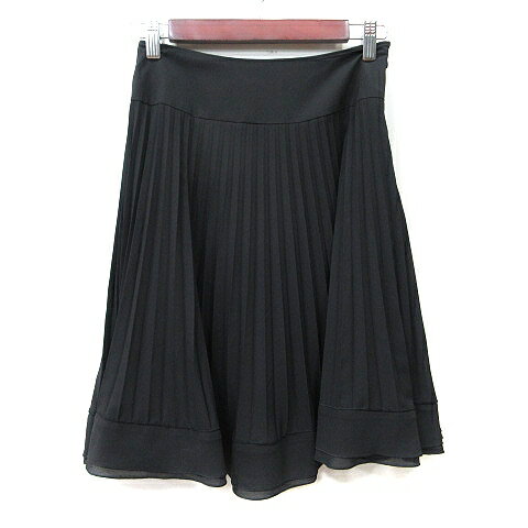 【中古】プロポーション ボディドレッシング PROPORTION BODY DRESSING プリーツスカート ひざ丈 1 S 黒 ブラック /YI レディース 【ベクトル 古着】 250616 【中古】プロポーション ボディドレッシング PROPORTION BODY DRESSING プリーツスカート ひざ丈 1 S 黒 ブラック /YI レディース 【ベクトル 古着】 250616