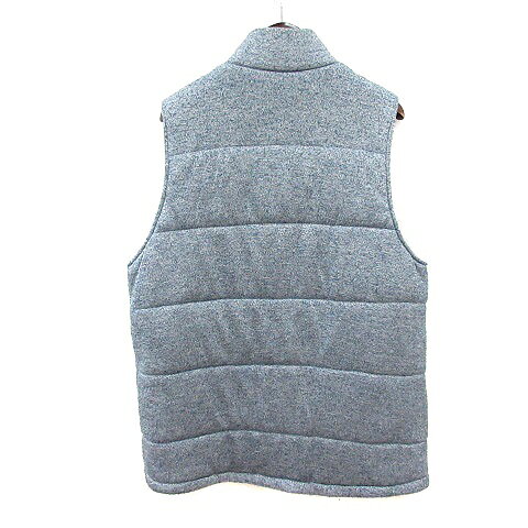 【中古】コンバース CONVERSE 中綿ベスト 前開き 総裏地 L 青 ブルー /MN メンズ 【ベクトル 古着】 250625