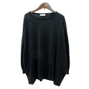 【中古】B&Y ユナイテッドアローズ BEAUTY&YOUTH ビューティー&ユース ニット カットソー 長袖 黒 ブラック /MN レディース 【ベクトル 古着】 250718