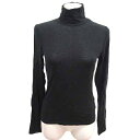【中古】ストラ Stola. ニット カットソー ハイネック 長袖 カシミヤ混 F 黒 ブラック /YK レディース 【ベクトル 古着】 250722