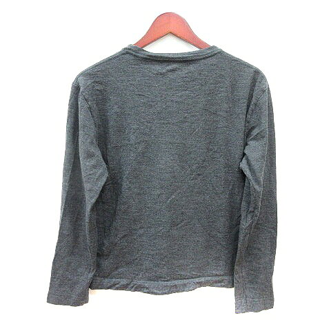【中古】ナノユニバース nano universe Dresstee カットソー クルーネック 長袖 ウール L グレー /MN レディース 【ベクトル 古着】 250806 auc-vector-20432412 ブランド古着の買取販売ベクトル サンプル画像2