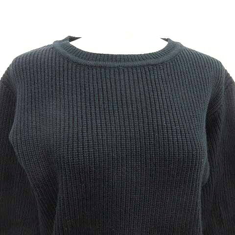【中古】ロペピクニック ROPE Picnic ニット セーター 長袖 38 M 黒 ブラック /YK レディース 【ベクトル 古着】 260218 auc-vector-20432496 ブランド古着の買取販売ベクトル サンプル画像2