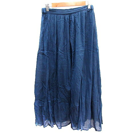 Skirts - 【中古】ロッソ ROSSO アーバンリサーチ ギャザースカート マキシ ロング F 紺 ネイビー /AU レディース 【ベクトル 古着】 260224