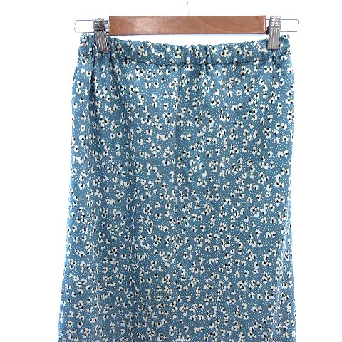 【中古】ロペピクニック ROPE Picnic タイトスカート マキシ ロング 花柄 36 S 水色 ライトブルー /AU レディース 【ベクトル 古着】 250912 auc-vector-20496696 ブランド古着の買取販売ベクトル サンプル画像3