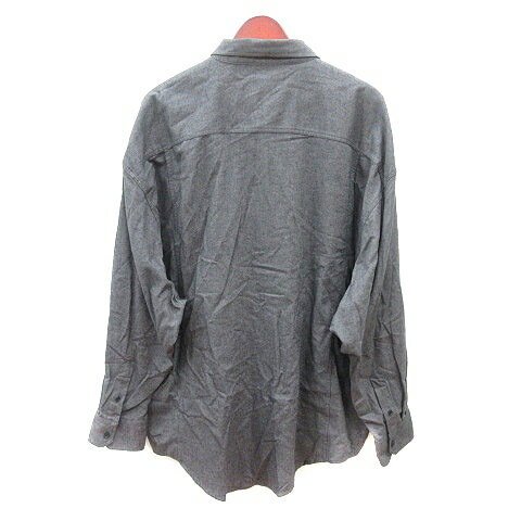 【中古】ザラマン ZARA MAN シャツ 長袖 L グレー /MN メンズ 【ベクトル 古着】 251009