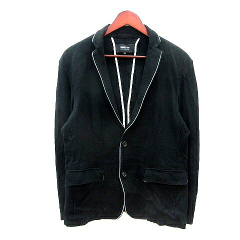 【中古】コムサイズム COMME CA ISM テーラードジャケット シングル M 黒 ブラック /MN メンズ 【ベクトル 古着】 251017