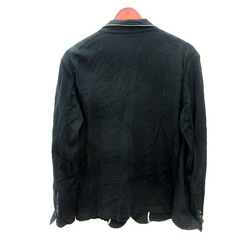 【中古】コムサイズム COMME CA ISM テーラードジャケット シングル M 黒 ブラック /MN メンズ 【ベクトル 古着】 251017