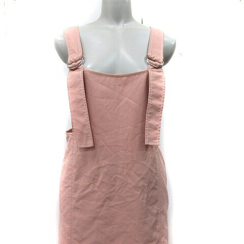 【中古】ビームスハート BEAMS HEART ジャンパースカート ワンピース ロング 0XS ピンク /YI レディース 【ベクトル 古着】 251028