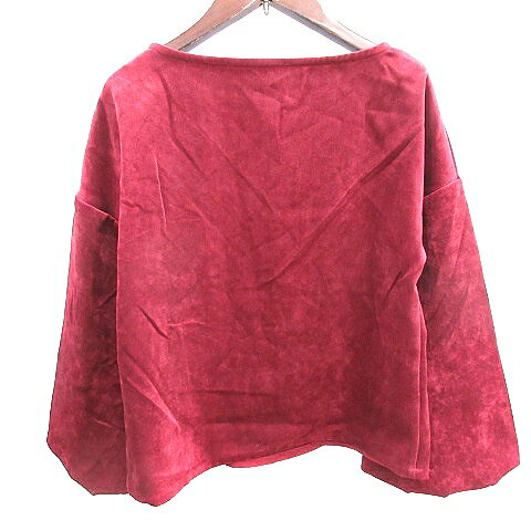 【中古】ロペピクニック ROPE Picnic シャツ ブラウス ベルベット バルーンスリーブ 長袖 38 M ボルドー 赤 レッド /AU レディース 【ベクトル 古着】 251028 auc-vector-20568263 ブランド古着の買取販売ベクトル サンプル画像2