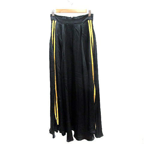 【中古】スナイデル SNIDEL フレアスカート マキシ ロング ライン 1 M 黒 ブラック /AU レディース 【ベクトル 古着】 260114ブランドスナイデル SNIDEL表記サイズ1（日本サイズM程度）実寸サイズウエスト：約62cm　ヒップ：約110cm　スカート丈：約99cm　　素材表地アセテート100% 裏地ポリエステル100%色ブラック イエロー状態使用感が少なく、状態の良い商品です。 ※あくまでも中古品ですので掲載写真や記載内容をご確認いただき、ご理解の上ご購入ください。商品のお問い合わせの回答を休止しております。＊各商品ページの商品詳細等をご確認の上ご購入ください。【中古】スナイデル SNIDEL フレアスカート マキシ ロング ライン 1 M 黒 ブラック /AU レディース 【ベクトル 古着】 260114状態ランク　”A”詳細については、下記および「状態ランクについて」ページをご覧ください。未使用・新品の商品ほぼ新品同様の商品使用感が少なく、かなり状態の良い商品使用感はあるが、傷や汚れの少ない商品使用感の他、傷や汚れが見られる商品かなり大きな傷みがある難あり商品※S〜CランクはUSED品となりますので、使用感をご理解の上でご入札下さい。状態ランクについてinformationブランドスナイデル SNIDEL表記サイズ1（日本サイズM程度）実寸サイズウエスト：約62cm　ヒップ：約110cm　スカート丈：約99cm　　素材表地アセテート100% 裏地ポリエステル100%色ブラック イエロー状態使用感が少なく、状態の良い商品です。 ※あくまでも中古品ですので掲載写真や記載内容をご確認いただき、ご理解の上ご購入ください。商品のお問い合わせの回答を休止しております。＊各商品ページの商品詳細等をご確認の上ご購入ください。本商品は一点物です他サイトや店舗にて販売している商品です。多少のお時間差にて欠品になることもございます。予めご了承頂ますようお願い致します。ベクトル・サイズガイドはこちらこの商品と同じブランドの商品を見る