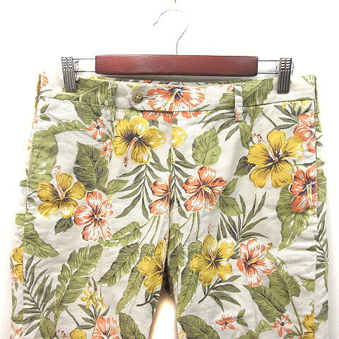 【中古】グリーンレーベルリラクシング ユナイテッドアローズ green label relaxing ハーフパンツ ショート 麻混 リネン混 ボタニカル柄 M マルチカラー /MS メンズ 【ベクトル 古着】 260226 auc-vector-20776369 ブランド古着の買取販売ベクトル サンプル画像2