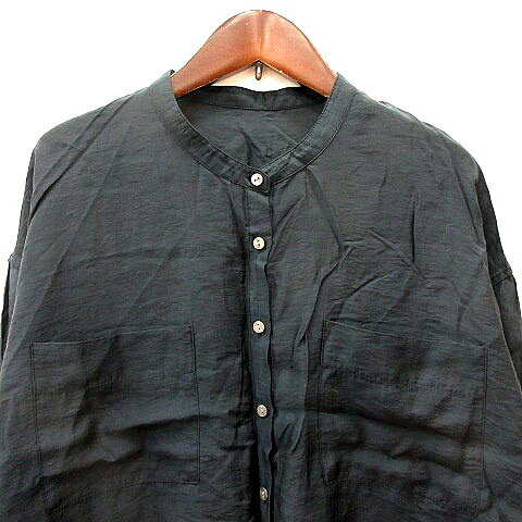 【中古】ロペピクニック ROPE Picnic ブラウス 長袖 38 M 紺 ネイビー /MN レディース 【ベクトル 古着】 260312 auc-vector-20798726 ブランド古着の買取販売ベクトル サンプル画像3