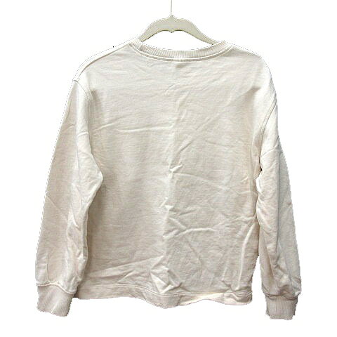 ブランド古着の買取販売ベクトルの【中古】ザラ ZARA トレーナー スウェット プリント 長袖 140 白 アイボリー /MN キッズ 【ベクトル 古着】 260402｜アングル2