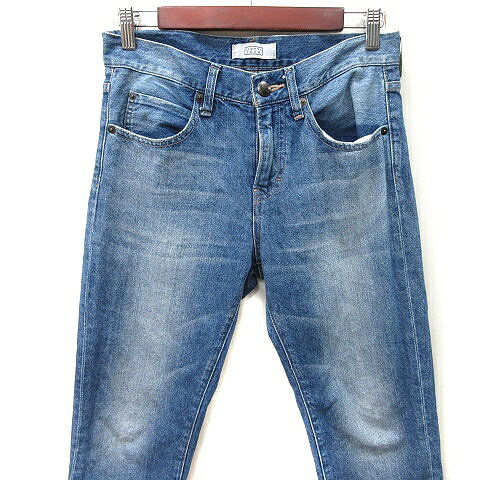 【中古】ローリーズファーム LOWRYS FARM スキニーパンツ デニム ジーンズ ダメージ加工 S 紺 ネイビー /YI ●RY レディース 【ベクトル 古着】 260406 auc-vector-20874445 ブランド古着の買取販売ベクトル サンプル画像2