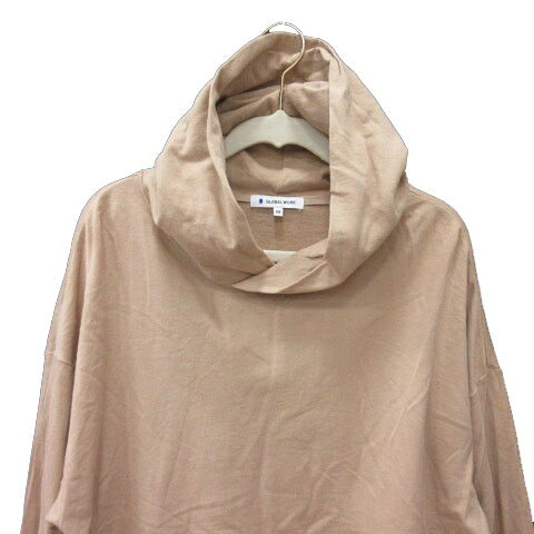 【中古】グローバルワーク GLOBAL WORK パーカー 長袖 M ベージュ /MS レディース 【ベクトル 古着】 260408 auc-vector-20874458 ブランド古着の買取販売ベクトル サンプル画像2