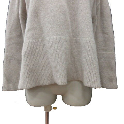 【中古】ミラオーウェン Mila Owen ニット セーター ハイネック ウール カシミヤ混 長袖 1 グレージュ /MS レディース 【ベクトル 古着】 260423 auc-vector-20898681 ブランド古着の買取販売ベクトル サンプル画像3