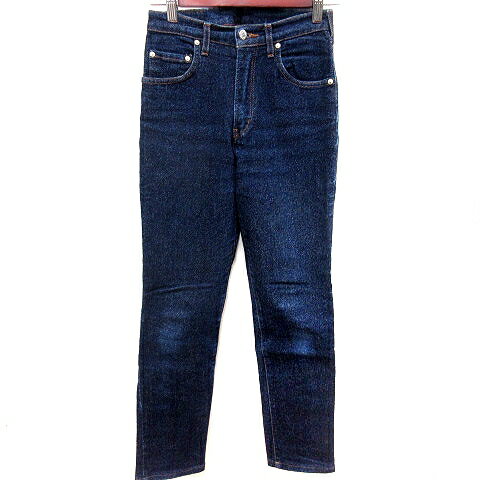シマロン CIMARRON パンツ デニム ジーンズ ストレート ロング 36 インディゴ /RT レディース  260506