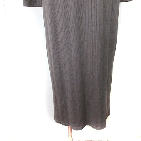 【中古】ラウンジドレス ガリャルダガランテ Loungedress GALLARDAGALANTE ワンピース マキシ 長袖 F 茶 ブラウン /YI レディース 【ベクトル 古着】 260514 auc-vector-20943282 ブランド古着の買取販売ベクトル サンプル画像3