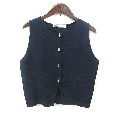 【中古】ザラ ZARA ニットベスト 前開き M 紺 ネイビー /MS レディース 【ベクトル 古着】 260525ブランドザラ ZARA表記サイズM実寸サイズ身幅：約43cm　着丈：約45cm　　素材レーヨン 70％ ポリエステル 30％色紺状態使用感が少なく、かなり状態の良い商品です。 ※あくまでも中古品ですので掲載写真や記載内容をご確認いただき、ご理解の上ご購入ください。商品のお問い合わせの回答を休止しております。＊各商品ページの商品詳細等をご確認の上ご購入ください。【中古】ザラ ZARA ニットベスト 前開き M 紺 ネイビー /MS レディース 【ベクトル 古着】 260525状態ランク　”A”詳細については、下記および「状態ランクについて」ページをご覧ください。未使用・新品の商品ほぼ新品同様の商品使用感が少なく、かなり状態の良い商品使用感はあるが、傷や汚れの少ない商品使用感の他、傷や汚れが見られる商品かなり大きな傷みがある難あり商品※S〜CランクはUSED品となりますので、使用感をご理解の上でご入札下さい。状態ランクについてinformationブランドザラ ZARA表記サイズM実寸サイズ身幅：約43cm　着丈：約45cm　　素材レーヨン 70％ ポリエステル 30％色紺状態使用感が少なく、かなり状態の良い商品です。 ※あくまでも中古品ですので掲載写真や記載内容をご確認いただき、ご理解の上ご購入ください。商品のお問い合わせの回答を休止しております。＊各商品ページの商品詳細等をご確認の上ご購入ください。本商品は一点物です他サイトや店舗にて販売している商品です。多少のお時間差にて欠品になることもございます。予めご了承頂ますようお願い致します。ベクトル・サイズガイドはこちらこの商品と同じブランドの商品を見る