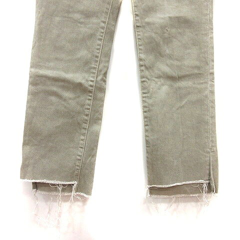 【中古】ミラオーウェン Mila Owen パンツ デニム ジーンズ カラーデニム ダメージ加工 ウォッシュ加工 0 ベージュ /MS レディース 【ベクトル 古着】 260602 auc-vector-21023613 ブランド古着の買取販売ベクトル サンプル画像3