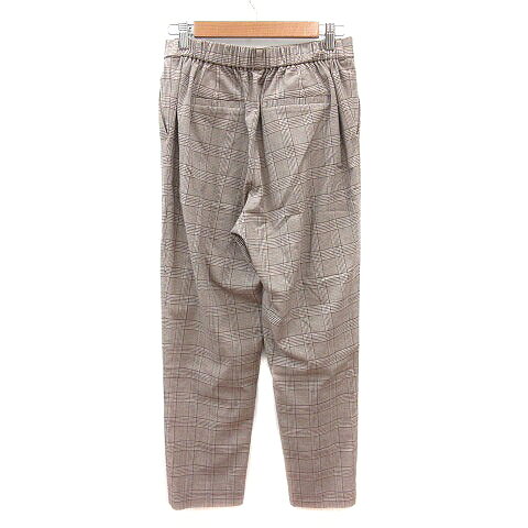 【中古】グローバルワーク GLOBAL WORK テーパードパンツ スラックス グレンチェック L ベージュ /MN レディース 【ベクトル 古着】 260601 auc-vector-21023498 ブランド古着の買取販売ベクトル サンプル画像2