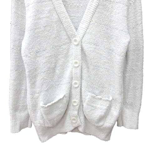 【中古】ジェラートピケ gelato pique ルームウェア カーディガン ニット Vネック ...