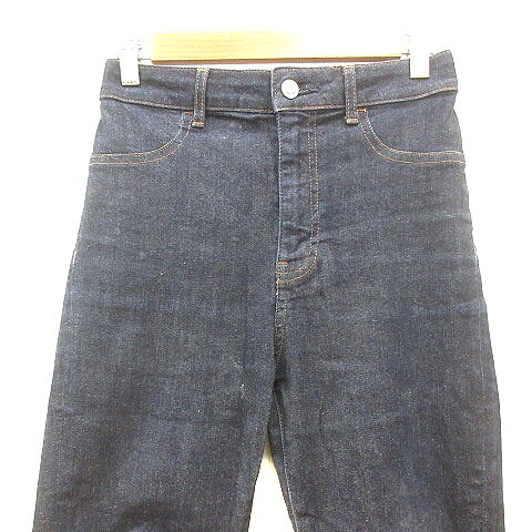 【中古】グローバルワーク GLOBAL WORK EiiS デニムパンツ ジーンズ スキニー カットオフ S 紺 ネイビー /MN レディース 【ベクトル 古着】 260611 auc-vector-21060140 ブランド古着の買取販売ベクトル サンプル画像3
