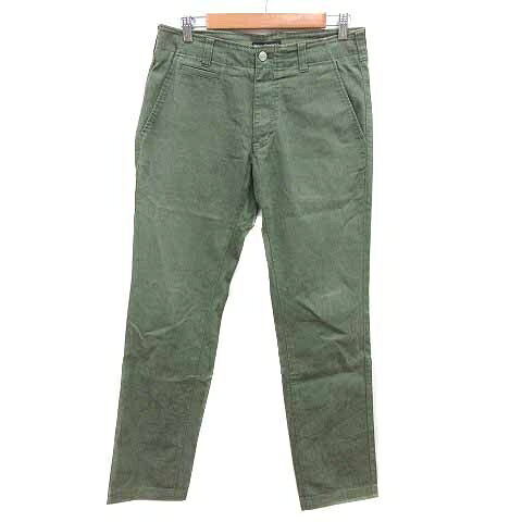 【中古】ロサーセン ROSASEN ゴルフウェア チノパン 総柄 79 M 緑 グリーン /YK メンズ 【ベクトル 古着】 260613