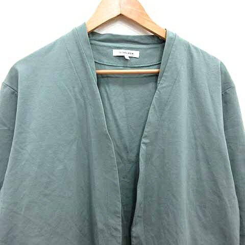【中古】グローバルワーク GLOBAL WORK カーディガン カットソー 前開き 長袖 L 緑 ミントグリーン /YK レディース 【ベクトル 古着】 260615 auc-vector-21060627 ブランド古着の買取販売ベクトル サンプル画像2