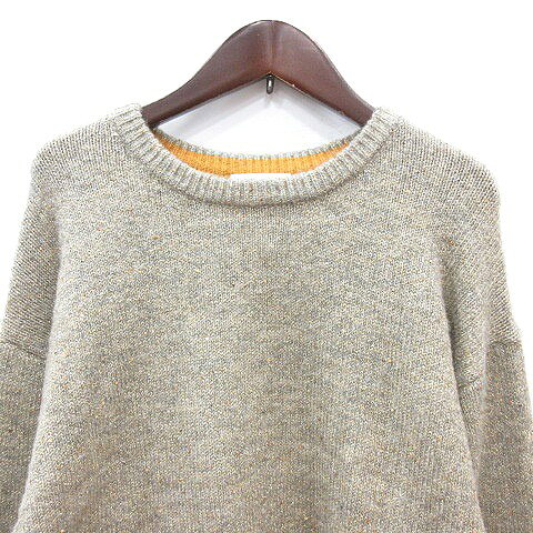【中古】グローバルワーク GLOBAL WORK ニット セーター 長袖 スパンコール ラメ M 黄色 イエロー /MN レディース 【ベクトル 古着】 260617 auc-vector-21059623 ブランド古着の買取販売ベクトル サンプル画像3