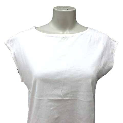 【中古】ナノユニバース nano universe FORMAL JERSEY Tシャツ カットソー フレンチスリーブ 38 M 白 ホワイト /YK レディース 【ベクトル 古着】 260630 auc-vector-21123326 ブランド古着の買取販売ベクトル サンプル画像2