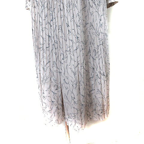 【中古】ロペピクニック ROPE Picnic ワンピース ロング 長袖 総柄 36 S ベージュ /YI レディース 【ベクトル 古着】 260710 auc-vector-21122787 ブランド古着の買取販売ベクトル サンプル画像3