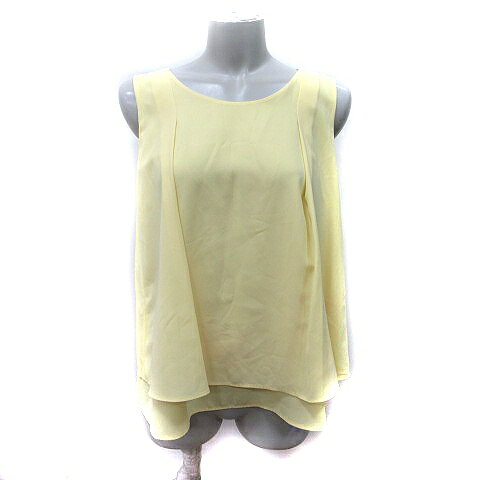 【中古】ナチュラルビューティーベーシック NATURAL BEAUTY BASIC ブラウス プルオーバー ノースリーブ M 黄色 イエロー /YI レディース 【ベクトル 古着】 260711ブランドナチュラルビューティーベーシック NATURAL BEAUTY BASIC表記サイズM実寸サイズ身幅：約47cm　着丈：約60cm　　素材ポリエステル 100％色イエロー状態使用感が少なく、かなり状態の良い商品です。※あくまでも中古品ですので掲載写真や記載内容をご確認いただき、ご理解の上ご購入ください。商品のお問い合わせの回答を休止しております。＊各商品ページの商品詳細等をご確認の上ご購入ください。【中古】ナチュラルビューティーベーシック NATURAL BEAUTY BASIC ブラウス プルオーバー ノースリーブ M 黄色 イエロー /YI レディース 【ベクトル 古着】 260711状態ランク　”A”詳細については、下記および「状態ランクについて」ページをご覧ください。未使用・新品の商品ほぼ新品同様の商品使用感が少なく、かなり状態の良い商品使用感はあるが、傷や汚れの少ない商品使用感の他、傷や汚れが見られる商品かなり大きな傷みがある難あり商品※S〜CランクはUSED品となりますので、使用感をご理解の上でご入札下さい。状態ランクについてinformationブランドナチュラルビューティーベーシック NATURAL BEAUTY BASIC表記サイズM実寸サイズ身幅：約47cm　着丈：約60cm　　素材ポリエステル 100％色イエロー状態使用感が少なく、かなり状態の良い商品です。※あくまでも中古品ですので掲載写真や記載内容をご確認いただき、ご理解の上ご購入ください。商品のお問い合わせの回答を休止しております。＊各商品ページの商品詳細等をご確認の上ご購入ください。本商品は一点物です他サイトや店舗にて販売している商品です。多少のお時間差にて欠品になることもございます。予めご了承頂ますようお願い致します。ベクトル・サイズガイドはこちらこの商品と同じブランドの商品を見る