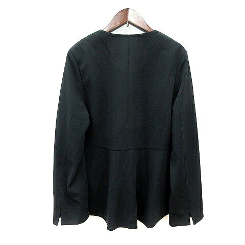 【中古】未使用品 グローバルワーク GLOBAL WORK ノーカラージャケット 総裏地 L 黒 ブラック /MN レディース 【ベクトル 古着】 260710 auc-vector-21121277 ブランド古着の買取販売ベクトル サンプル画像2
