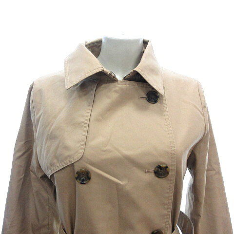 【中古】グローバルワーク GLOBAL WORK トレンチコート ロング 総裏地 L ベージュ /AU レディース 【ベクトル 古着】 260807 auc-vector-21200782 ブランド古着の買取販売ベクトル サンプル画像3