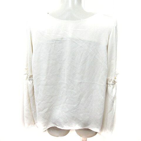 【中古】ロペピクニック ROPE Picnic シャツ ブラウス 長袖 38 クリーム /RT レディース 【ベクトル 古着】 260817 auc-vector-21200584 ブランド古着の買取販売ベクトル サンプル画像2