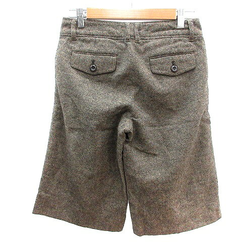 【中古】ロペピクニック ROPE Picnic ハーフパンツ ショート ツイード ウール 36 S 茶 ブラウン /AU レディース 【ベクトル 古着】 260818 auc-vector-21199682 ブランド古着の買取販売ベクトル サンプル画像2