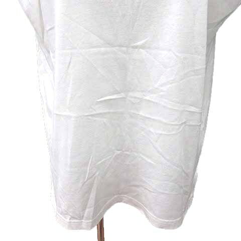 【中古】グローバルワーク GLOBAL WORK EiiS Tシャツ カットソー クルーネック プリント フレンチスリーブ S 白 ホワイト /YK レディース 【ベクトル 古着】 260816 auc-vector-21201316 ブランド古着の買取販売ベクトル サンプル画像3