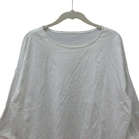 【中古】ロペピクニック ROPE Picnic Tシャツ カットソー ボートネック 七分袖 38 白 ホワイト /MS レディース 【ベクトル 古着】 260817 auc-vector-21214231 ブランド古着の買取販売ベクトル サンプル画像2