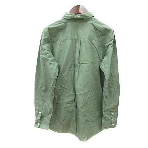 【中古】グローバルワーク GLOBAL WORK シャツ 長袖 L 緑 カーキ /MN レディース 【ベクトル 古着】 260819 auc-vector-21214158 ブランド古着の買取販売ベクトル サンプル画像2