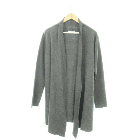 【中古】エムケーミッシェルクランオム MK MICHEL KLEIN HOMME 20eme Anniversaire カーディガン ニット ショールカラー トッパー 長袖 ハリ感 ポケット ベルト付き 48 グレー /MN1 メンズ 【ベクトル 古着】 241108 【中古】エムケーミッシェルクランオム MK MICHEL KLEIN HOMME 20eme Anniversaire カーディガン ニット ショールカラー トッパー 長袖 ハリ感 ポケット ベルト付き 48 グレー /MN1 メンズ 【ベクトル 古着】 241108