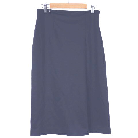 【中古】ボールジー BALLSEY トゥモローランド 18SS スカート タイト ロング ミモレ 麻 リネン ラップ風 34 紺 ネイビー /TM レディース 【ベクトル 古着】 190719 ベクトルプレミアム店