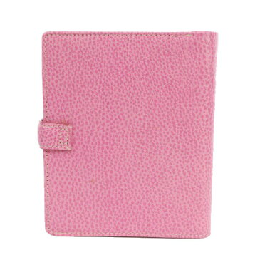 【中古】ファイロファックス filofax フィンスバリー FINSBURY 手帳 カバー メモ帳 スケジュール帳 ケース レザー 型押し インデックス ペンホルダー ピンク /TM レディース 【ベクトル 古着】 190806 ベクトルプレミアム店