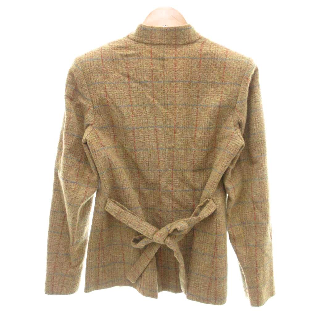 ブランド古着の買取販売ベクトルの【中古】マリナリナルディ marina rinaldi セットアップ フォーマル ジャケット パンツ 13 茶色 ブラウン ウール チェック柄 /SJ ■GY58 レディース 【ベクトル 古着】 260226｜アングル3