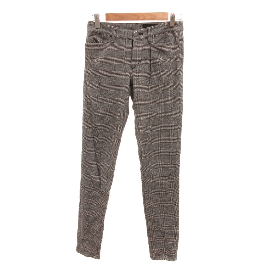 【中古】アンタイトル UNTITLED サブリナパンツ スラックス グレンチェック ハウンドトゥース 千鳥格子 1 グレー /JS ■GY60 レディース 【ベクトル 古着】 260112