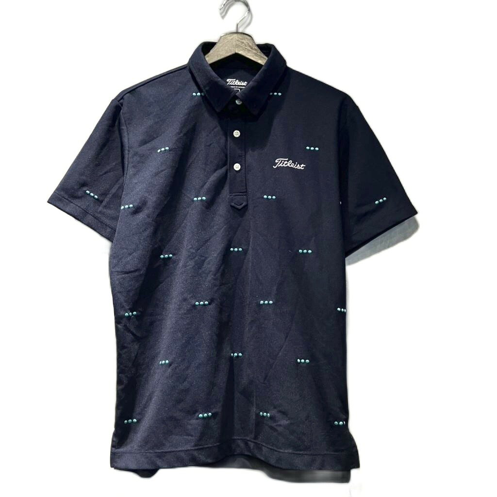 Other - 【中古】タイトリスト TITLEIST ポロシャツ Tシャツ 半袖 L 紺 ネイビー ■GY58 レディース 【ベクトル 古着】 260112