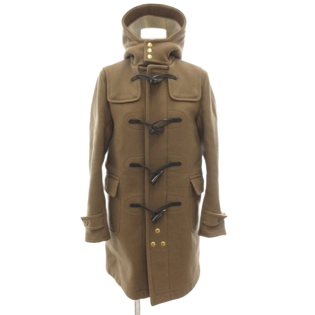 樂天商城 - 【中古】サイ ベーシックス SCYE BASICS ダッフルコート ロング丈 ウール カシミヤ混 トグルボタン 38 茶 ブラウン ■GY61 /TZ レディース 【ベクトル 古着】 260123