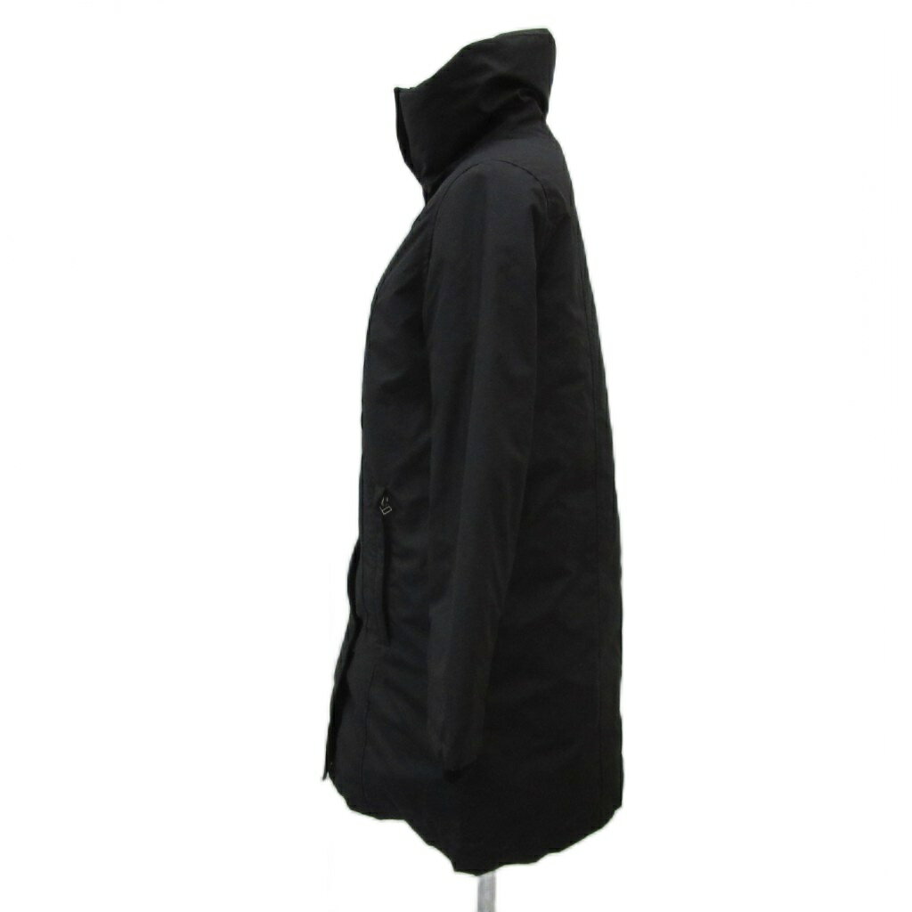 【中古】ナノユニバース nano universe 中綿コート 36 黒 ブラック スタンドカラー ロング丈 669-9211024 /YS27 ■GY61 レディース 【ベクトル 古着】 260120 auc-vector-20679496 ブランド古着の買取販売ベクトル サンプル画像3