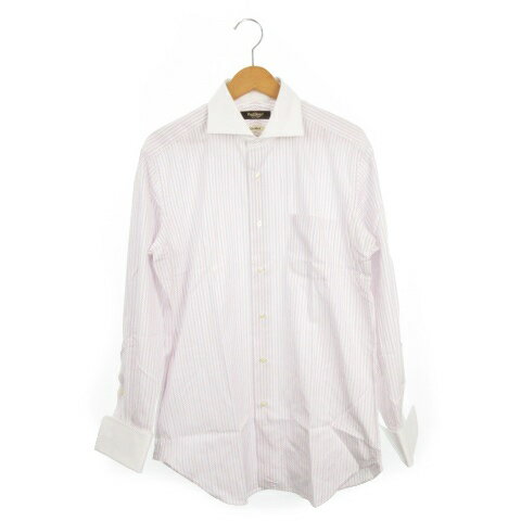 ����šۥݡ��륹���奢���� PAUL STUART �����å������ Y����� �磻����� Ĺµ ���ȥ饤�� GLOBAL 41-84 �� �ۥ磻�� /AH11...