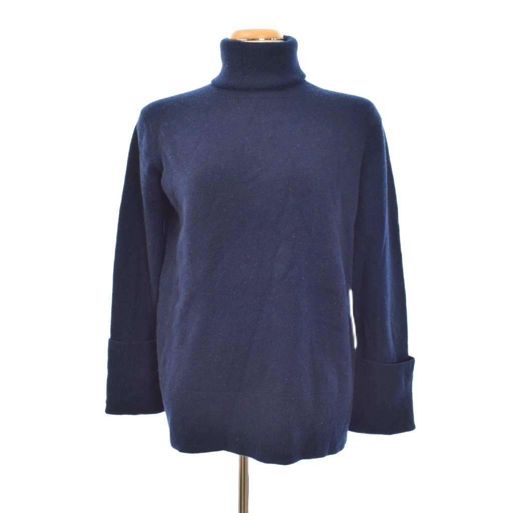 【中古】ミラオーウェン Mila Owen タートルネック ニット セーター 長袖 F 紺 ネイビー ■GY58 レディース 【ベクトル 古着】 260126 auc-vector-20714241 ブランド古着の買取販売ベクトル パッケージ画像